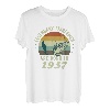 Herren Happy 65th Funny Fishing 1957 Gag Gifts 65 Jahre alter Mann T-Shirt