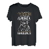 Herren Ist mir Egal was Jesus konnte Angeln Lustiges Angler T-Shirt