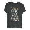Herren Ist mir Egal was Jesus konnte Angeln Lustiges Angler T-Shirt