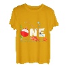 Kinder One Year Old 1st First Birthday Party Outfit Angeln T-Shirt