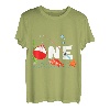 Kinder One Year Old 1st First Birthday Party Outfit Angeln T-Shirt