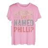 Kings Are Named Phillip-Shirt, lustiger Name T-Shirt