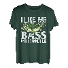 Herren Vatertag Angeln Fisherman I Like Big Bass T-Shirt