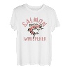 Lachs Flüsterer Lustiges Lachs Angelkostüm T-Shirt