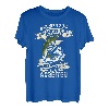 Geboren Zum Angeln Gezwungen Zum Arbeiten Angler Geschenk T-Shirt
