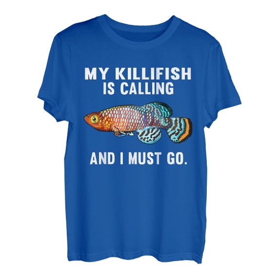 Mein Killifisch ruft und ich muss los Funny Fish T-Shirt - Hapfox