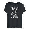Gott erschuf alle Menschen gleich besten wurden Angler T-Shirt