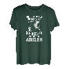 Gott erschuf alle Menschen gleich besten wurden Angler T-Shirt