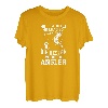 Gott erschuf alle Menschen gleich besten wurden Angler T-Shirt