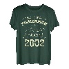 2002 wurden nur die besten Fischer geboren Funny Fishing T-Shirt