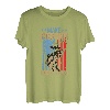 Macht das Angeln wieder großartig, US-Flagge, Vintage-Stil T-Shirt