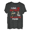 Herren I Love Hot Moms Herren Humor Funny Fishing Yellowfin Thunfisch T-Shirt
