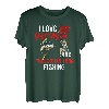 Herren I Love Hot Moms Herren Humor Funny Fishing Yellowfin Thunfisch T-Shirt