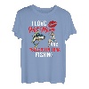 Herren I Love Hot Moms Herren Humor Funny Fishing Yellowfin Thunfisch T-Shirt