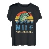 MILF Man I Love Fishing Lustige Sprüche Geschenk für Angler T-Shirt