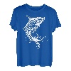 Fisch, Blumen, Natur, Wassersport, Meer, Fluss, Angeln T-Shirt