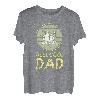 Vater Angler Kinder Vatertag Sohn Töchter Papa Angeln T-Shirt