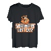 Shrimpin Aint Easy Lustiges Jiu Jitsu zum Garnelenfischen T-Shirt