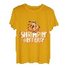Shrimpin Aint Easy Lustiges Jiu Jitsu zum Garnelenfischen T-Shirt