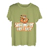 Shrimpin Aint Easy Lustiges Jiu Jitsu zum Garnelenfischen T-Shirt