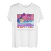 Siesta Key Retro 80er Jahre Vaporwave Strand Urlaub T-Shirt