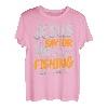 Jesus ist mein Erlöser Fischen ist meine Therapie für einen Fischer T-Shirt