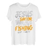 Jesus ist mein Erlöser Fischen ist meine Therapie für einen Fischer T-Shirt