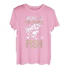 Work Is for People Who Can't Fish - Lustiges Angeln Geschenk T-Shirt