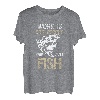 Work Is for People Who Can't Fish - Lustiges Angeln Geschenk T-Shirt
