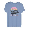 Pontoon Hair Don't Care Funny Bootfahren Lake Mode Squad Mädchen T-Shirt