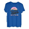 Pontoon Hair Don't Care Funny Bootfahren Lake Mode Squad Mädchen T-Shirt