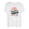 Pontoon Hair Don't Care Funny Bootfahren Lake Mode Squad Mädchen T-Shirt