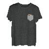 Lustiger Forellenfisch in der Tasche zum Angeln T-Shirt