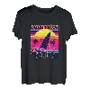 Boca Raton Retro 80er Jahre Style Souvenir Strand T-Shirt