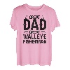 Herren Great Dad Great Zander Fisherman Zander angeln T-Shirt