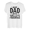 Herren Great Dad Great Zander Fisherman Zander angeln T-Shirt