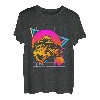 Largemouth Barschfisch, Retro-Stil, 80er-Jahre-Stil, Vintage-Angeln T-Shirt