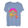 Largemouth Barschfisch, Retro-Stil, 80er-Jahre-Stil, Vintage-Angeln T-Shirt