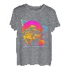 Largemouth Barschfisch, Retro-Stil, 80er-Jahre-Stil, Vintage-Angeln T-Shirt