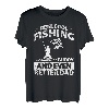 Barsch Forelle Fischen Karpfen Hecht Mann Carp Fishing T-Shirt