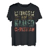 Kings Are Named Christian Shirt Lustiger personalisierter Name T-Shirt