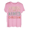 Kings Are Named Christian Shirt Lustiger personalisierter Name T-Shirt