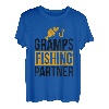 Lustiger Opa Enkel Angeln Matching Father's Day T-Shirt