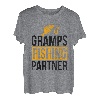 Lustiger Opa Enkel Angeln Matching Father's Day T-Shirt