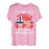 Ich muss nach Norwegen die Fische vermissen mich Angler T-Shirt