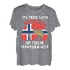 Ich muss nach Norwegen die Fische vermissen mich Angler T-Shirt