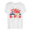 Ich muss nach Norwegen die Fische vermissen mich Angler T-Shirt