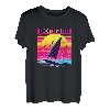 Portland Retro 80er Jahre Stil Souvenir Strand T-Shirt