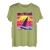 Portland Retro 80er Jahre Stil Souvenir Strand T-Shirt