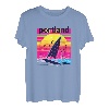 Portland Retro 80er Jahre Stil Souvenir Strand T-Shirt